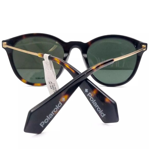 Polaroid Unisex Havana Oval Sunglasses PLD 6047/S/X 086 51UC (0372) main image 5